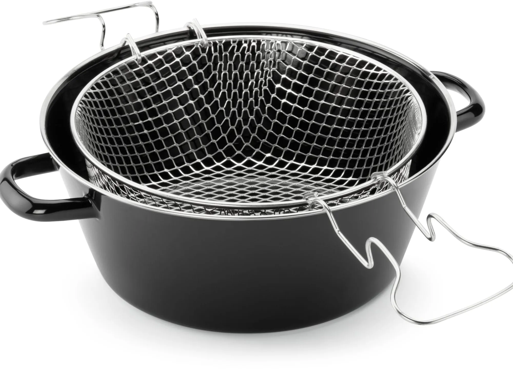 Töpfe * Riess Frittiertopf Emaille