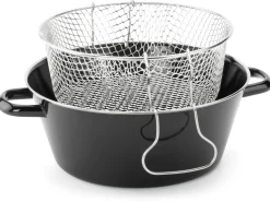 Töpfe * Riess Frittiertopf Emaille