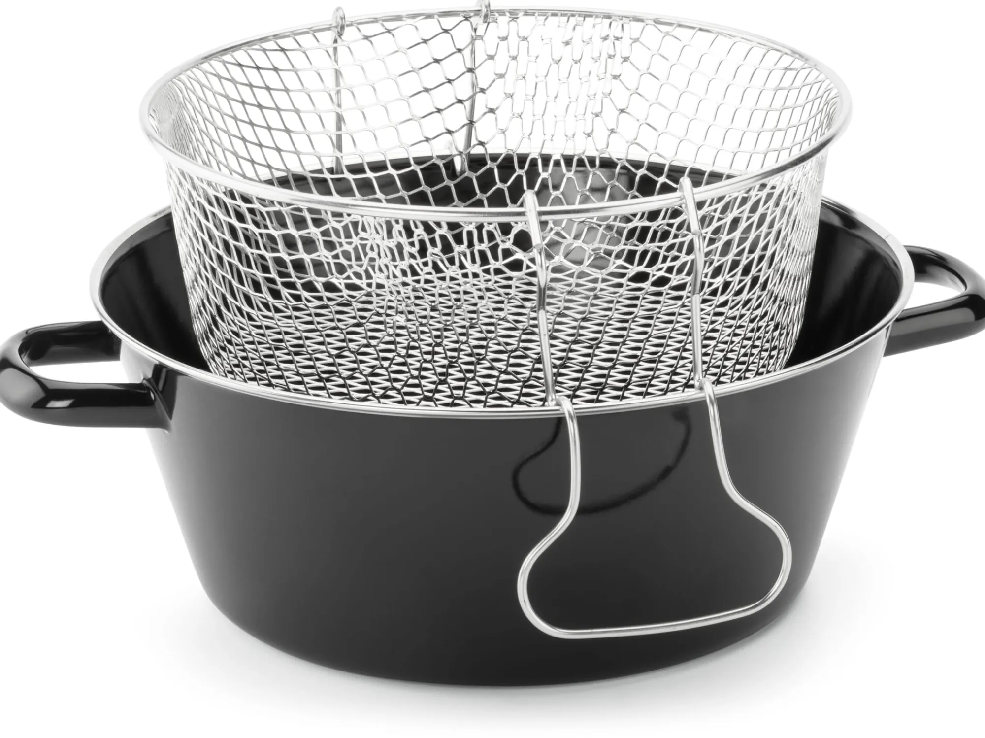 Töpfe * Riess Frittiertopf Emaille
