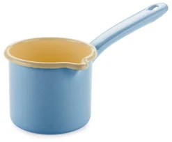 Töpfe|Kochzubehör * Riess Schnabeltopf Emaille 0,5 l