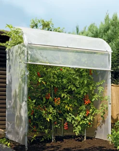 Gewächshäuser * Brühwiler Maschinen Rollo für Tomatenhaus Aluminiumrahmen