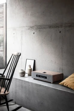 Wecker|Stereophonie * Ruark Audio Hi-Fi-Anlage R5 Nussbaum