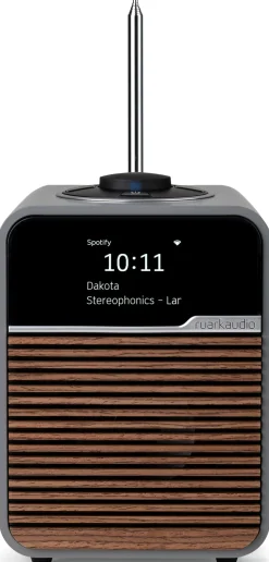 Wecker|Stereophonie * Ruark Audio R1S Smartradio Grau