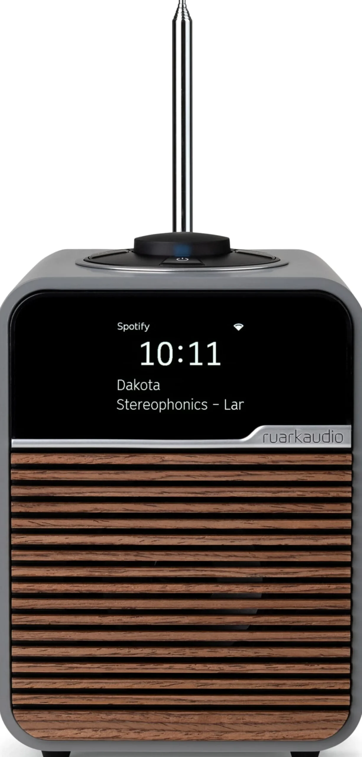 Wecker|Stereophonie * Ruark Audio R1S Smartradio Grau