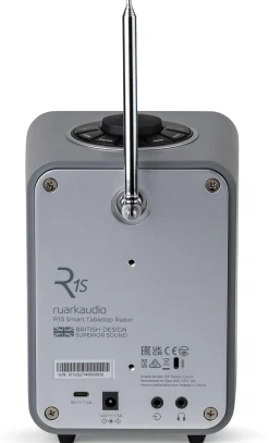 Wecker|Stereophonie * Ruark Audio R1S Smartradio Grau