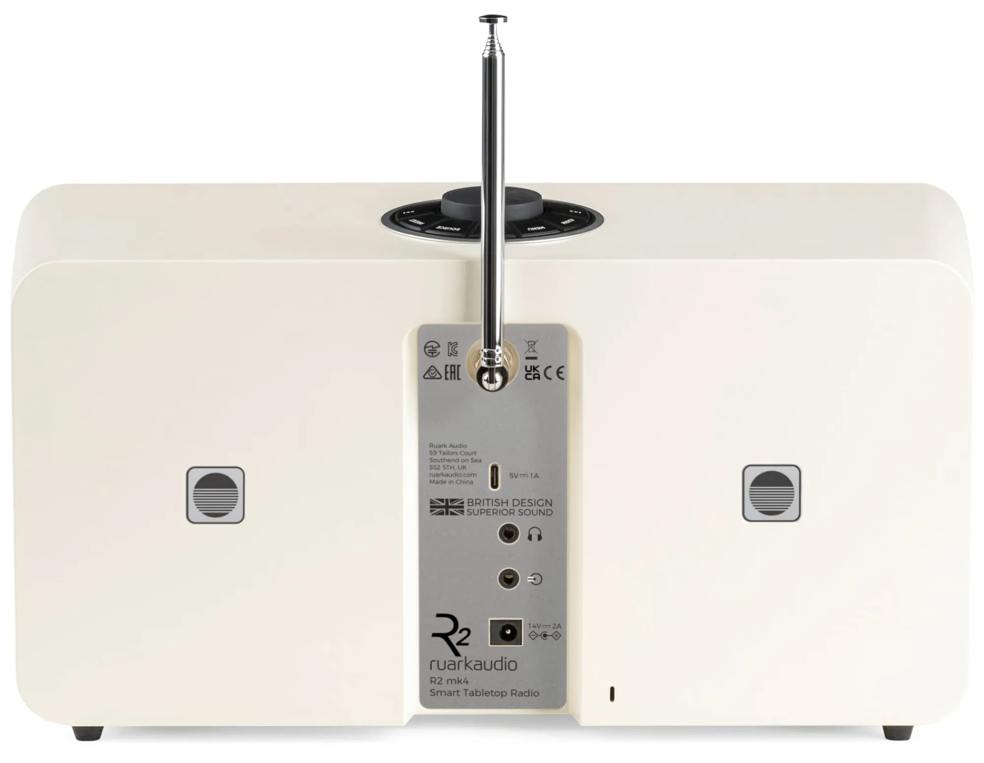 Wecker * Ruark Audio Tischradio R2 Creme