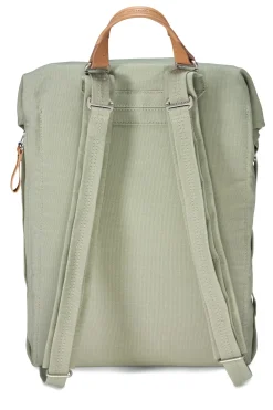 Rucksäcke|Reisetaschen * QWSTION Rucksack Roll Pack Bananatex Grün