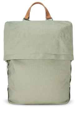 Rucksäcke|Reisetaschen * QWSTION Rucksack Roll Pack Bananatex Grün