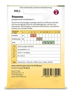 Gemüsesamen|Gemüsepflanzen * Manufactum Saatgut Gemüse anbauen auf dem Balkon