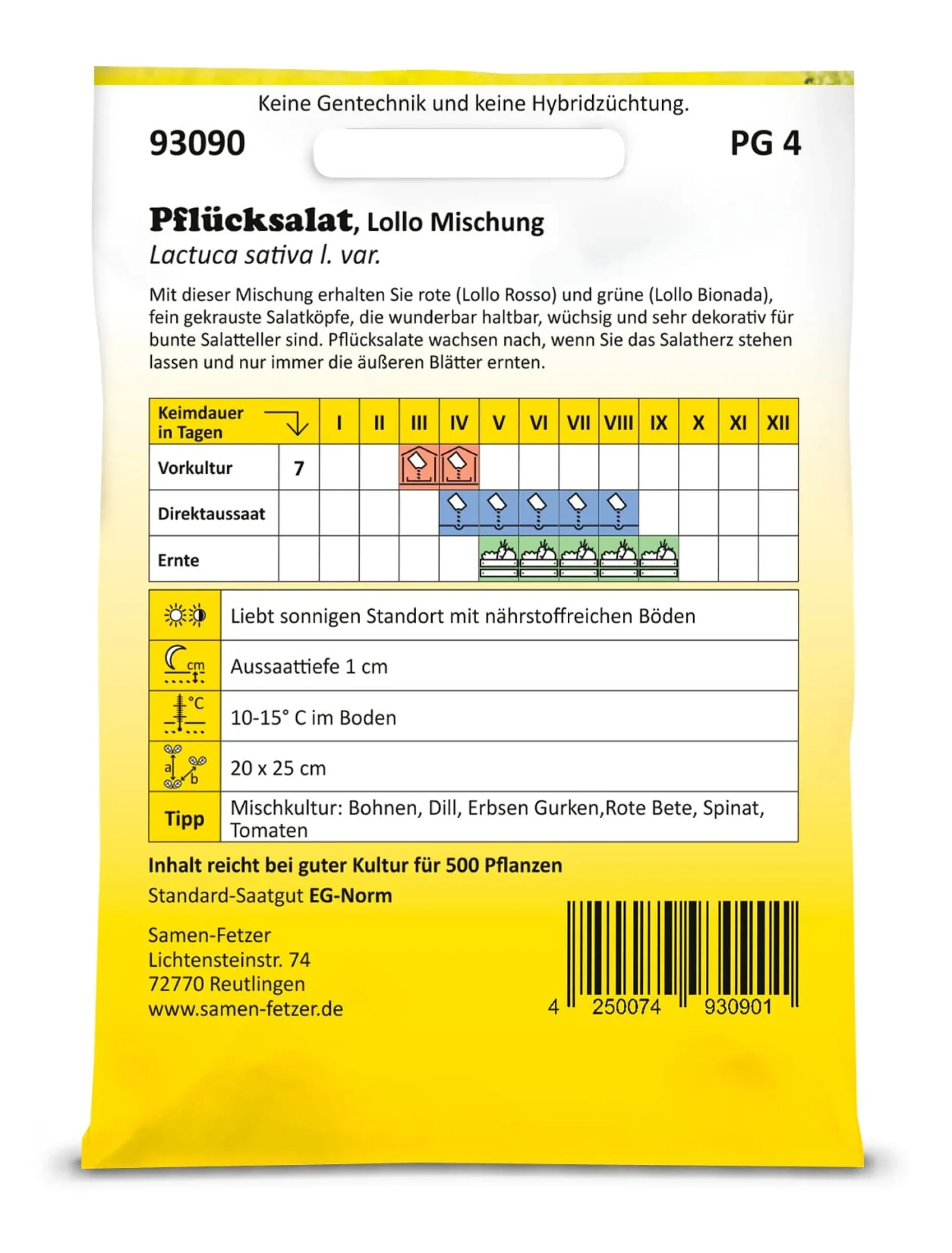 Gemüsesamen|Gemüsepflanzen * Manufactum Saatgut Gemüse anbauen auf dem Balkon