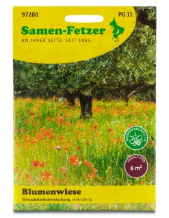 Blumensamen * Samen-Fetzer Saatgutmischung für Blumenwiesen im Halbschatten