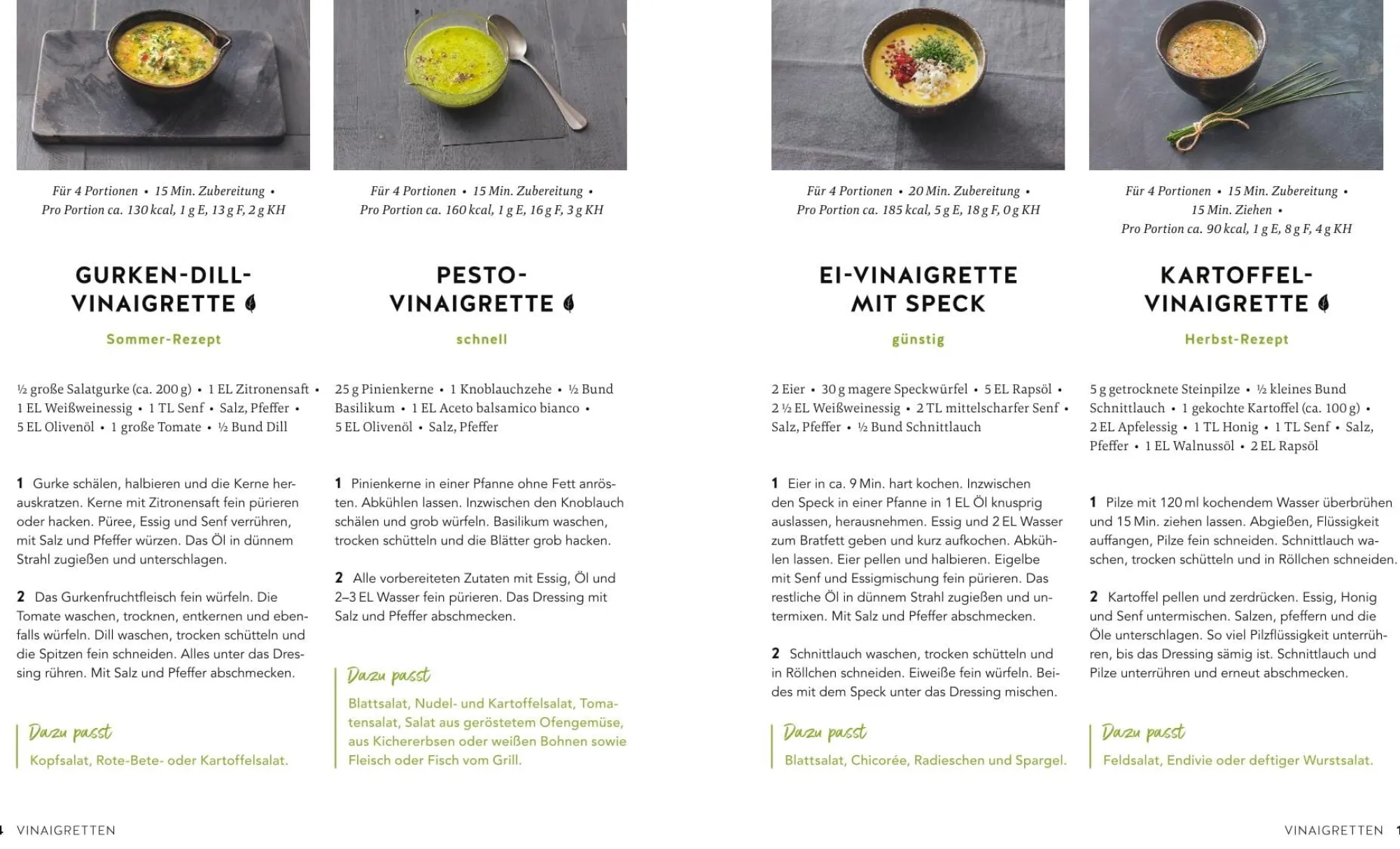 Kochen & Backen|Ratgeber * Gräfe und Unzer Verlag 1 Salat - 50 Dressings - Von fruchtig bis pikant