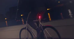 Fahrradzubehör * Sattelstütze LightSkin, StVZO Schwarz