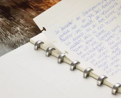 Notizbücher * ATOMA Satz Aluminiumringe