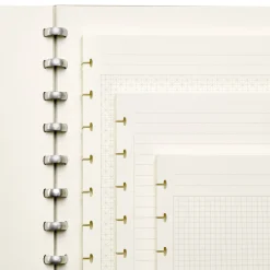 Notizbücher * ATOMA Satz Aluminiumringe