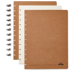 Notizbücher * ATOMA Satz Aluminiumringe