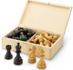 Holzspielzeug|Gesellschaftsspiele * Ulbrich Spieledesign Schachfiguren Staunton