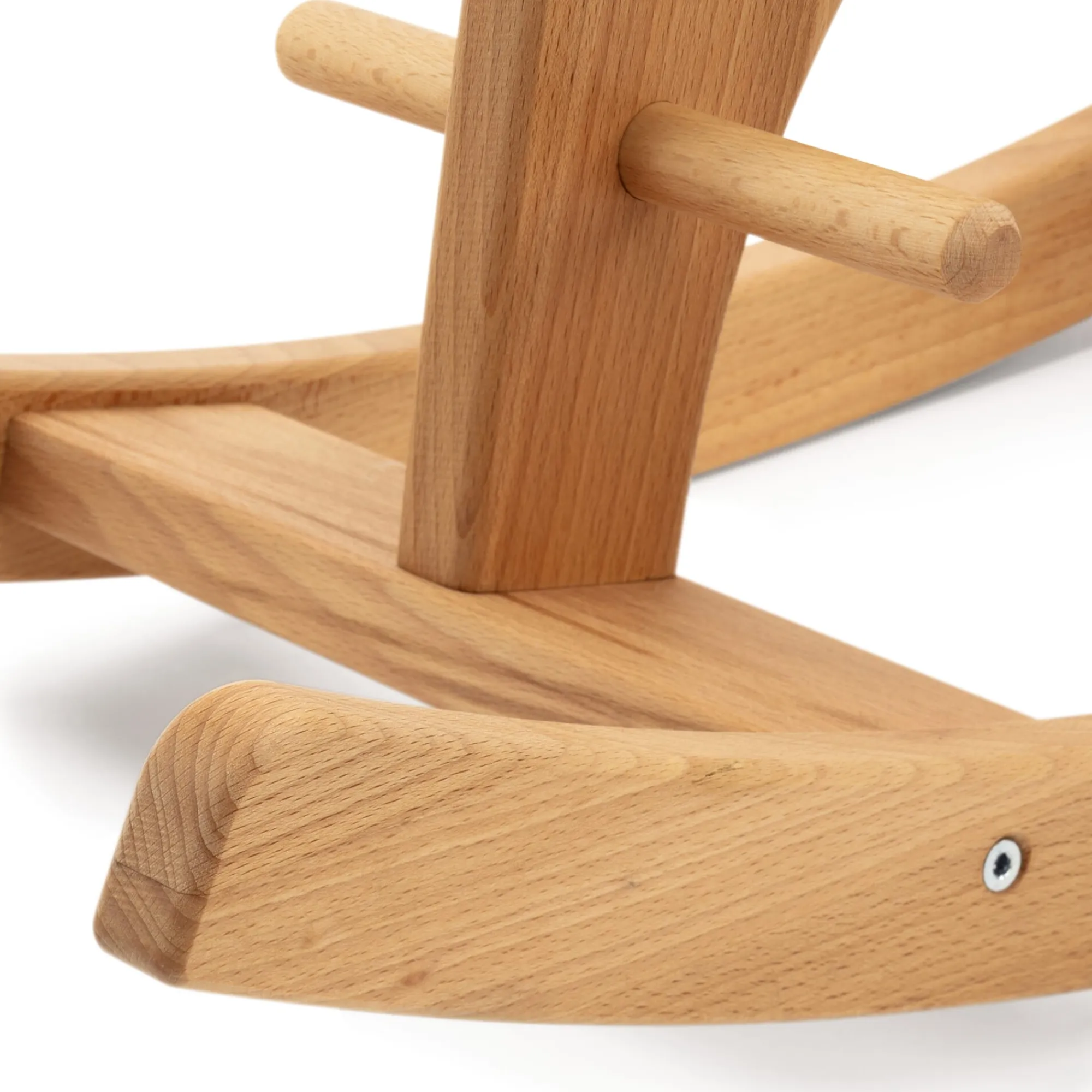Holzspielzeug|Holzspielzeug * Helga Kreft Schaukelpferd Holz
