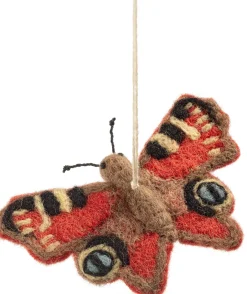 Osterdekoration * Én Gry & Sif Schmetterling Filz - Pfauenauge