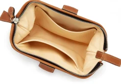 Kulturbeutel|Kulturtaschen * F. Hammann Schminktasche Stierleder von Hammann