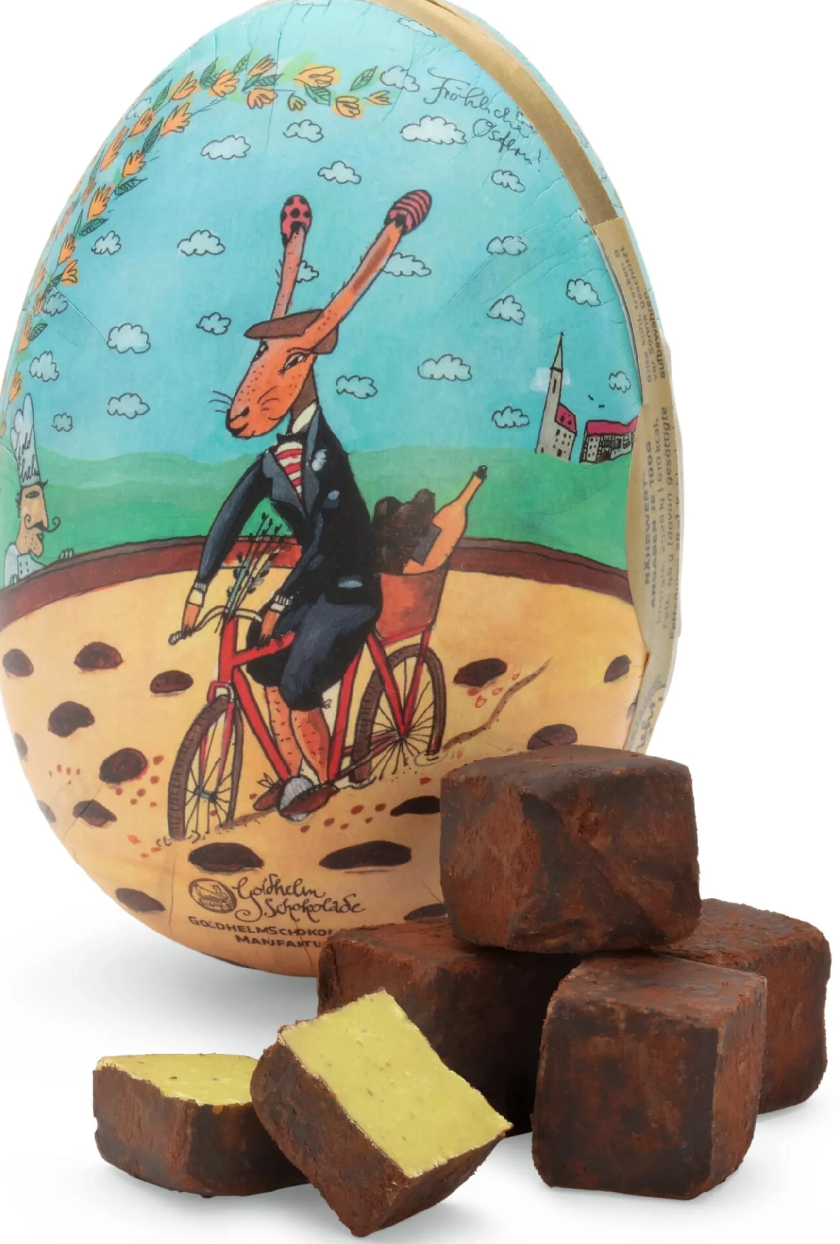 Pralinen * Goldhelm Schokoladen Manufaktur Schmuckei Pistazientrüffel