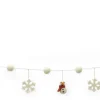 Wohnaccessoires * Én Gry & Sif Schneemann-Girlande Filz