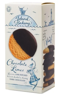 Gebäck * Island Bakery Schottische Bio-Schokoladen-Limonen-Kekse
