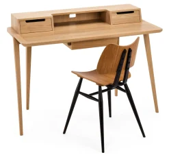 Schreibtische|Tische * Ercol Schreibtisch „Treviso Desk“ Eichenholz