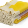 Decken * Maison Deux Schurwolldecke Colour Blocking