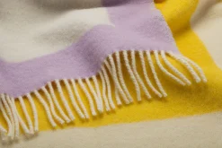 Decken * Maison Deux Schurwolldecke Colour Blocking