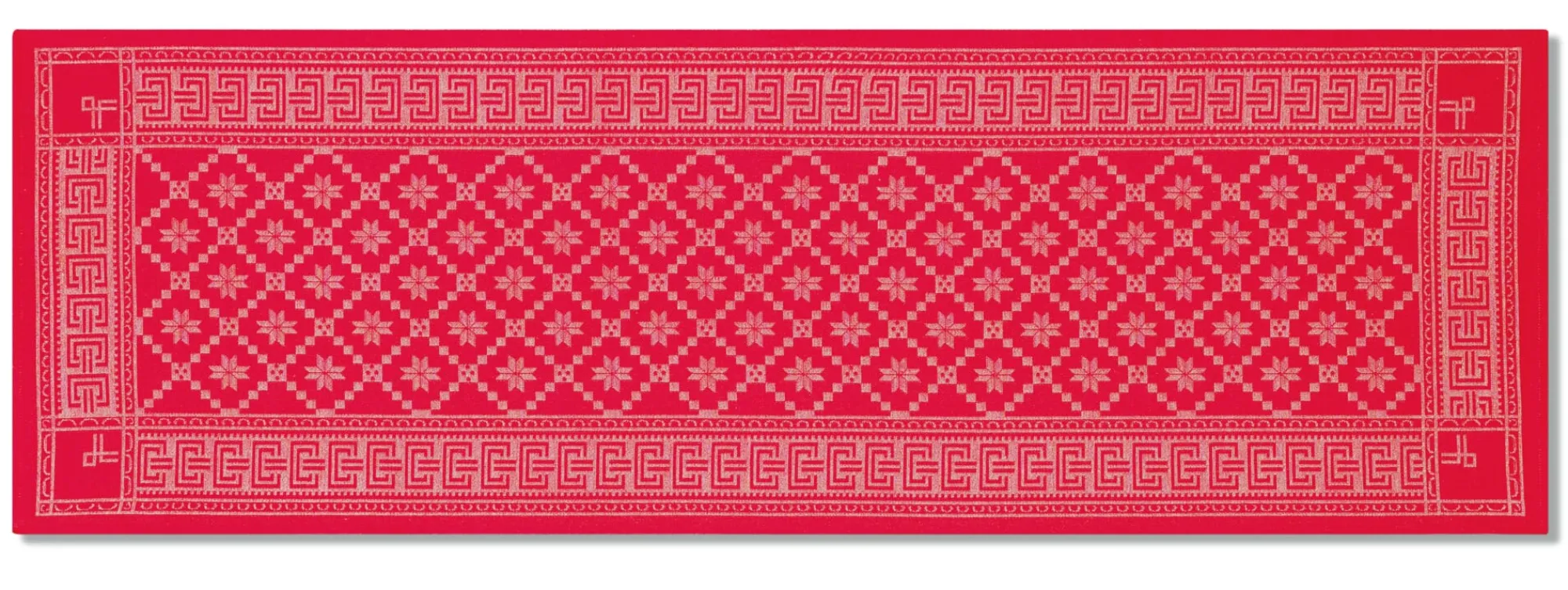 Tischwäsche * Ekelund Linneväveriet i. Horred Schwedischer Tischläufer rot 50 x 150cm