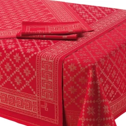 Tischwäsche * Ekelund Linneväveriet i. Horred Schwedische Servietten rot