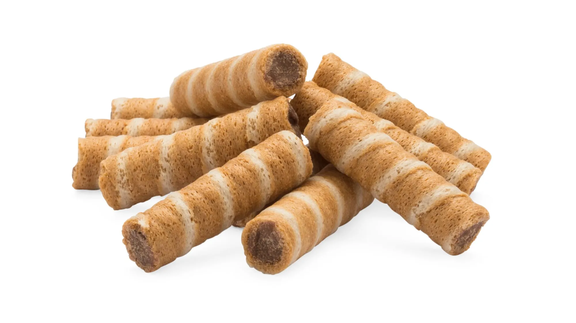 Gebäck * Straumann Hüppen Säckli Gianduja