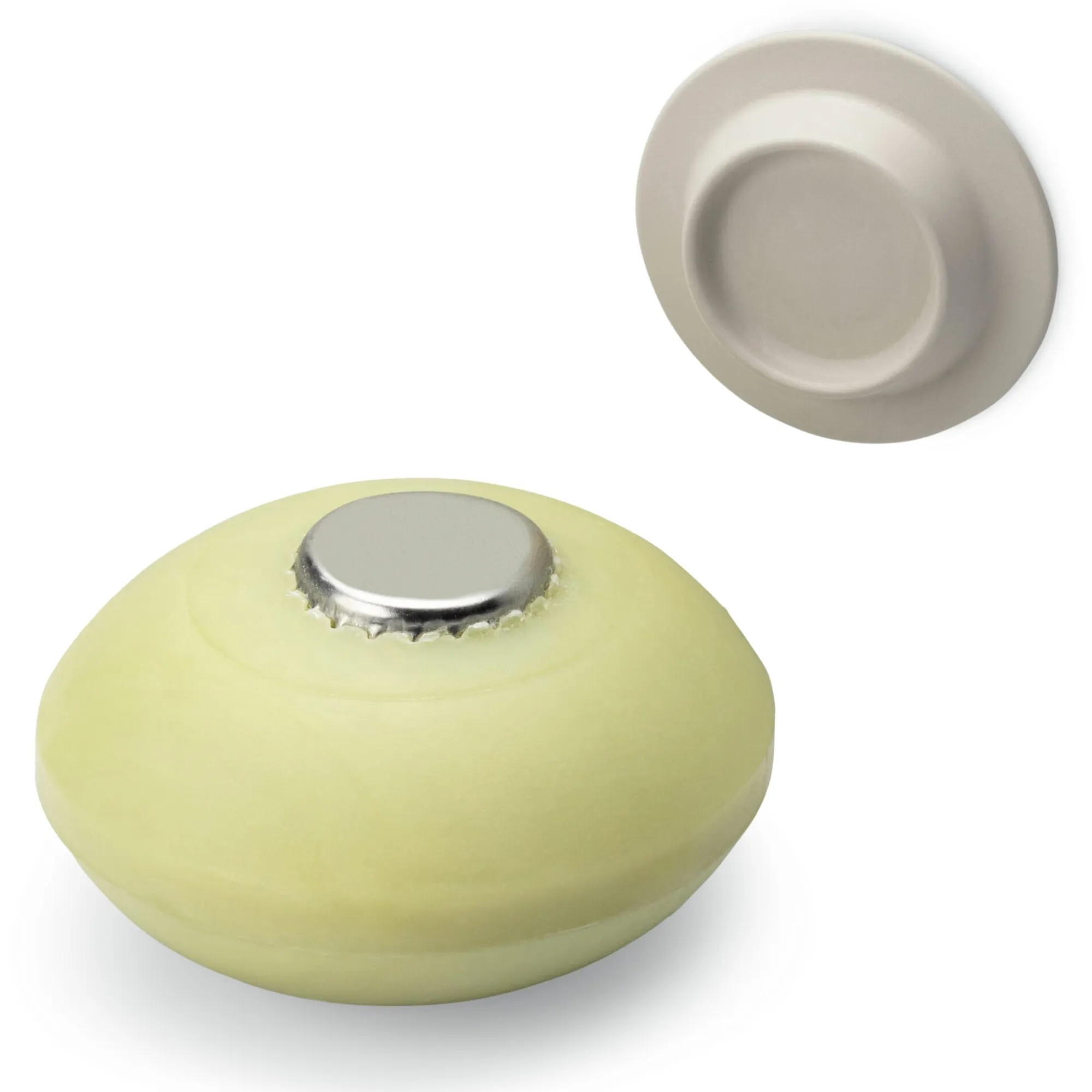 Seifenschalen * Soapi Seifenhalter recycelte Fischernetze Creme