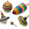 Physikalisches Spielzeug|Holzspielzeug * Kreiselmanufaktur Mader Set Holzkreisel