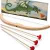 Holzspielzeug|Bewegungsspiele * Spielzeugmanufaktur Vah Set Kinderbogen klein