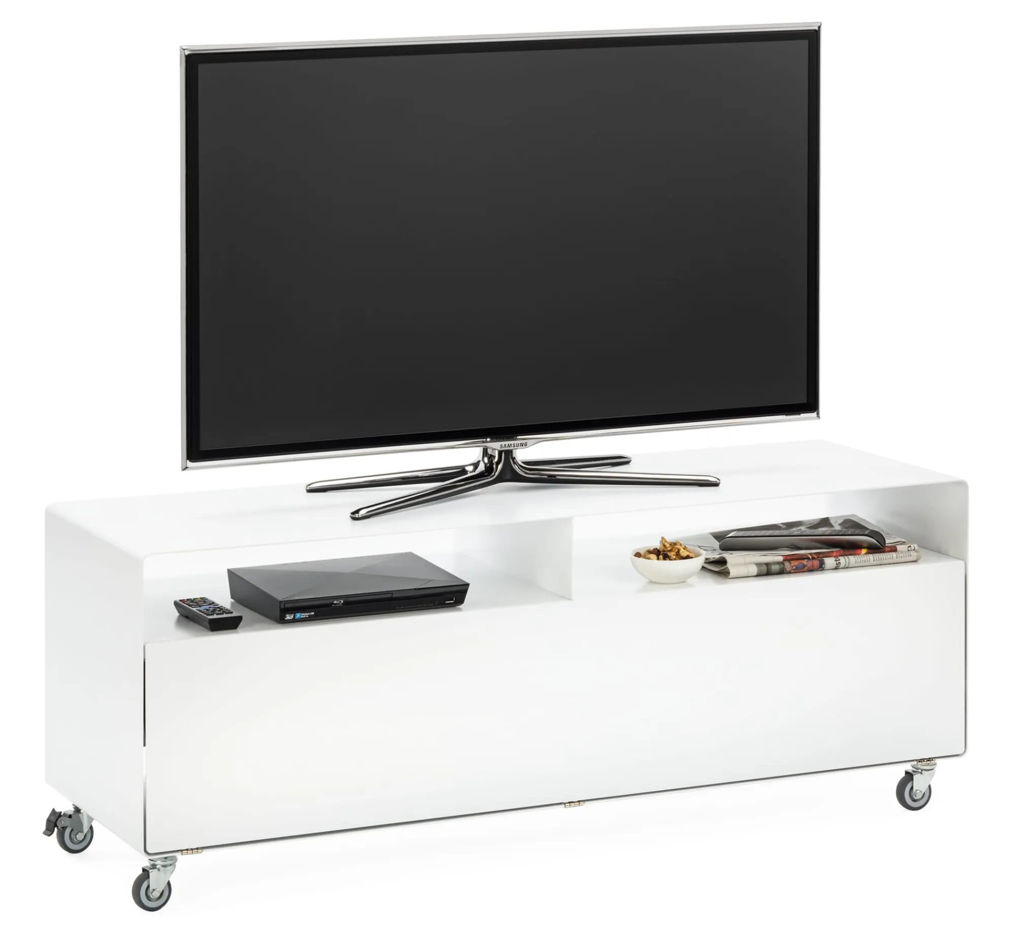 Schränke & Regale * Müller Möbelfabrikation Sideboard Stahl mit Klappe
