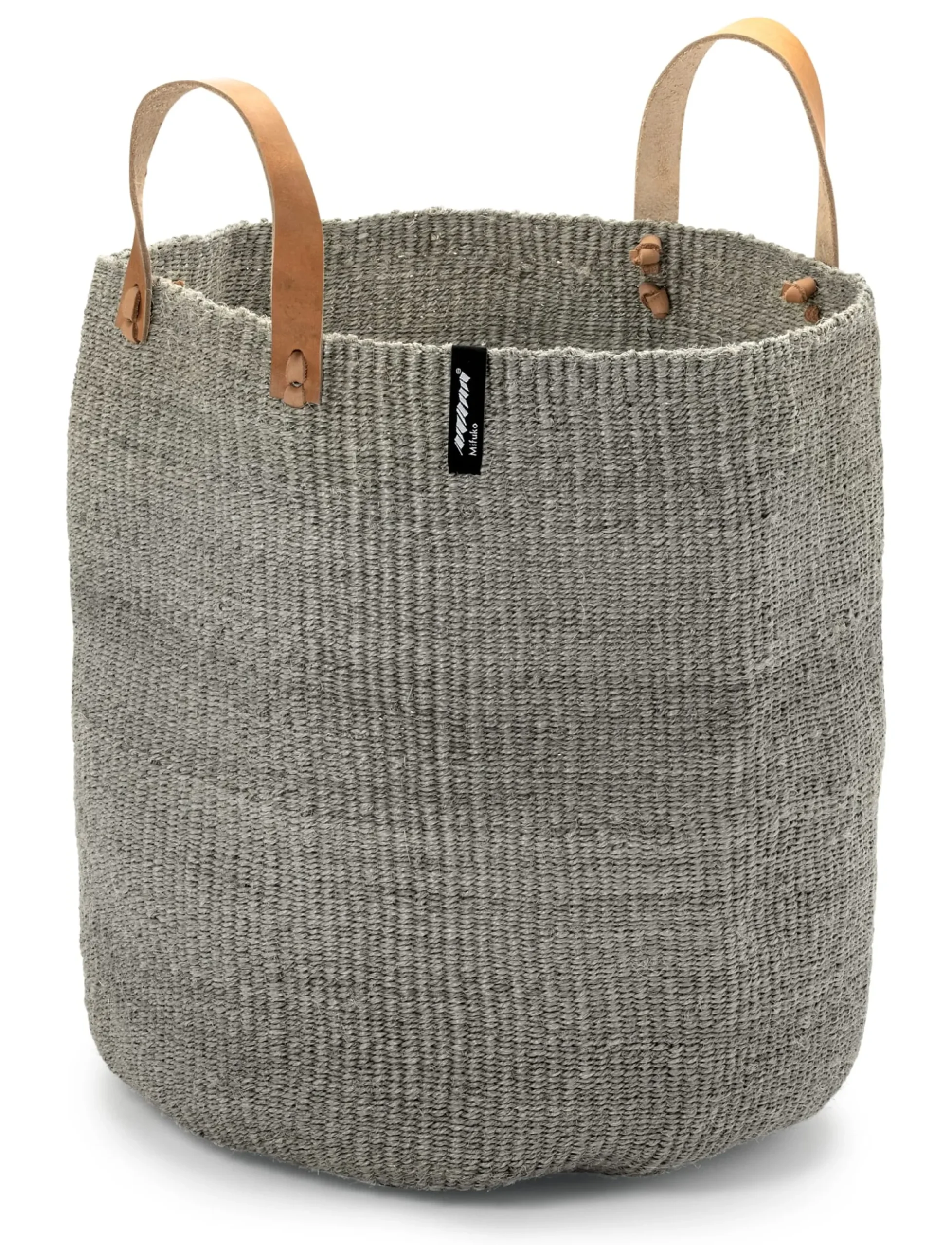 Wäschepflege|Badaccessoires * Mifuko Sisal-Korb Grau