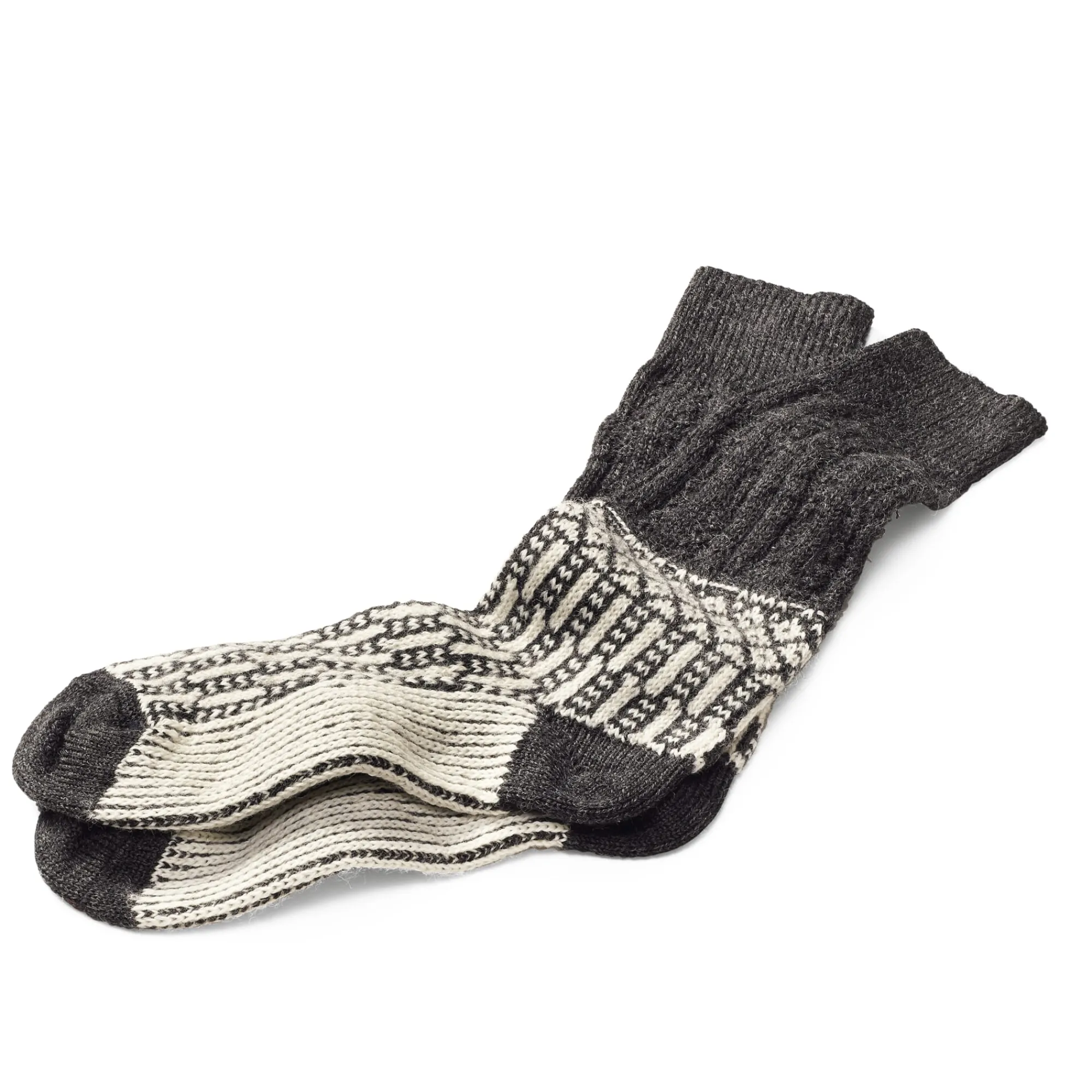 Strümpfe & Socken|Socken * Hirsch Natur Socke Jacquard lang
