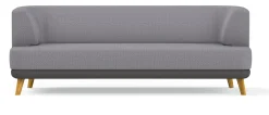 Sitzmöbel * Sinn Living Sofa Linnea Schurwolle und Leder