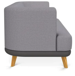 Sitzmöbel * Sinn Living Sofa Linnea Schurwolle und Leder