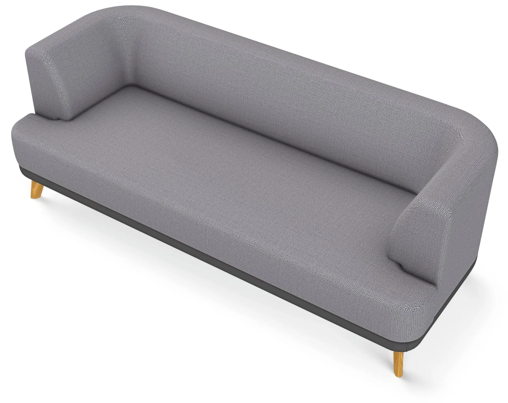 Sitzmöbel * Sinn Living Sofa Linnea Schurwolle und Leder