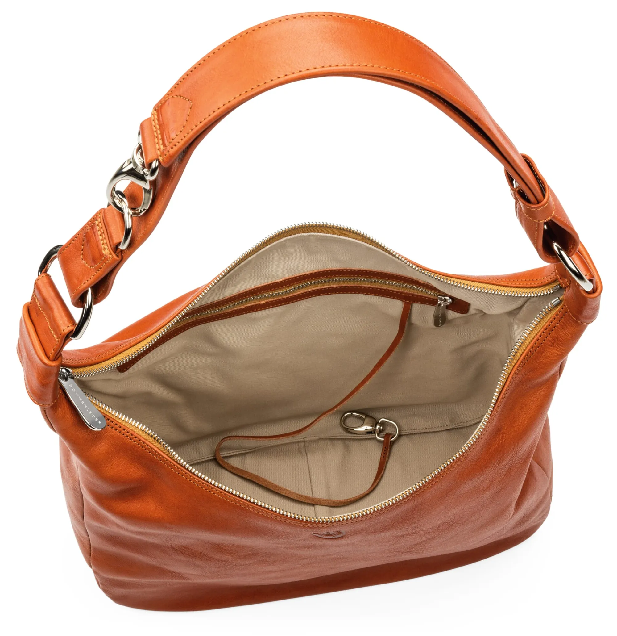 Handtaschen * Sonnenleder Damenhandtasche Natur