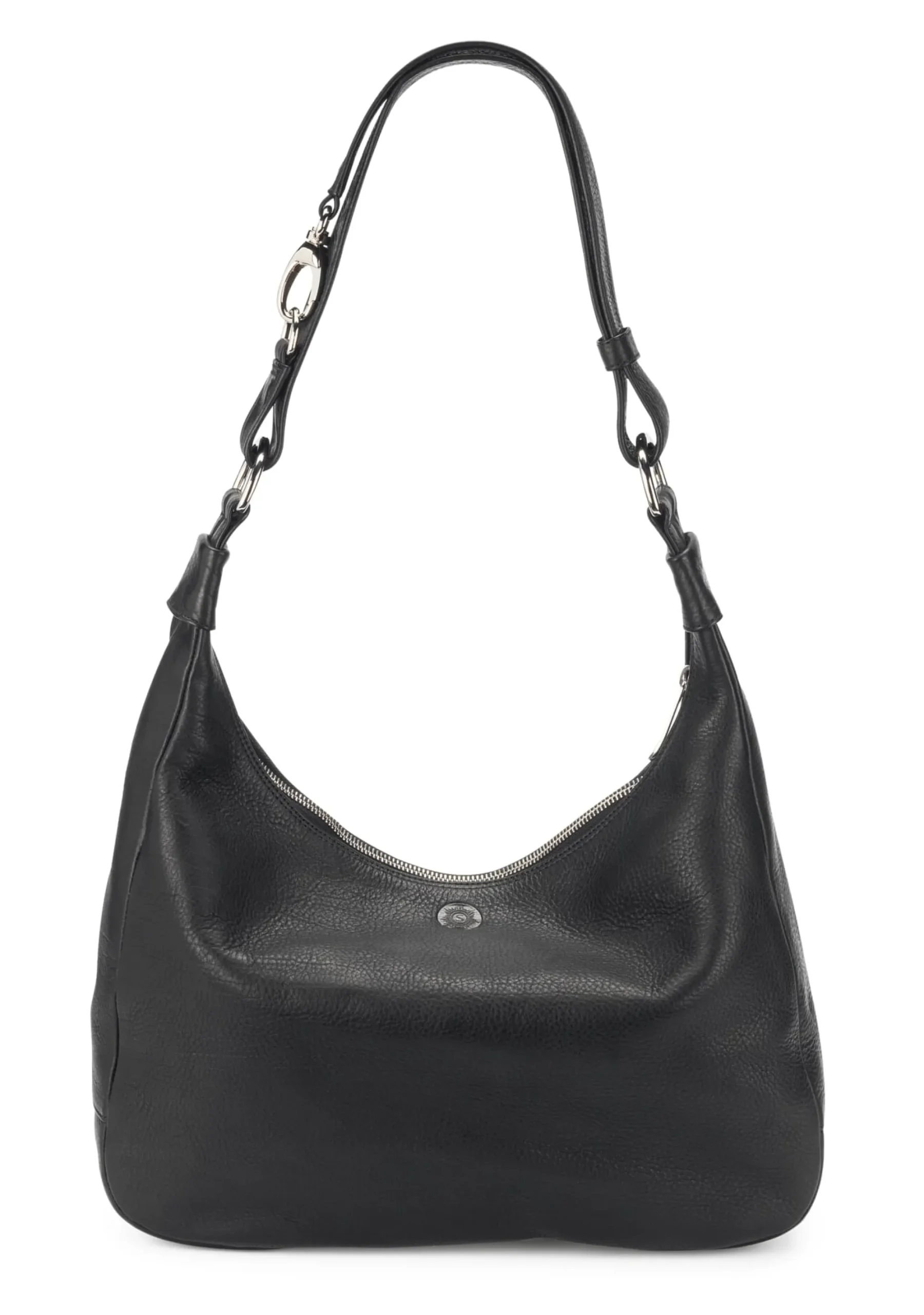 Umhänge- & Handtaschen|Handtaschen * Sonnenleder Damenhandtasche Schwarz
