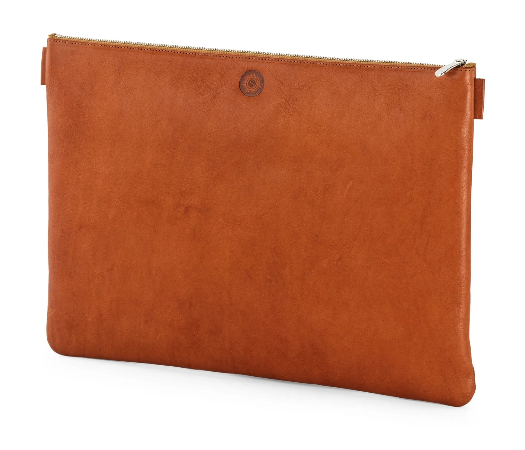Notebook- & Aktentaschen * Sonnenleder Dokumententasche Natur