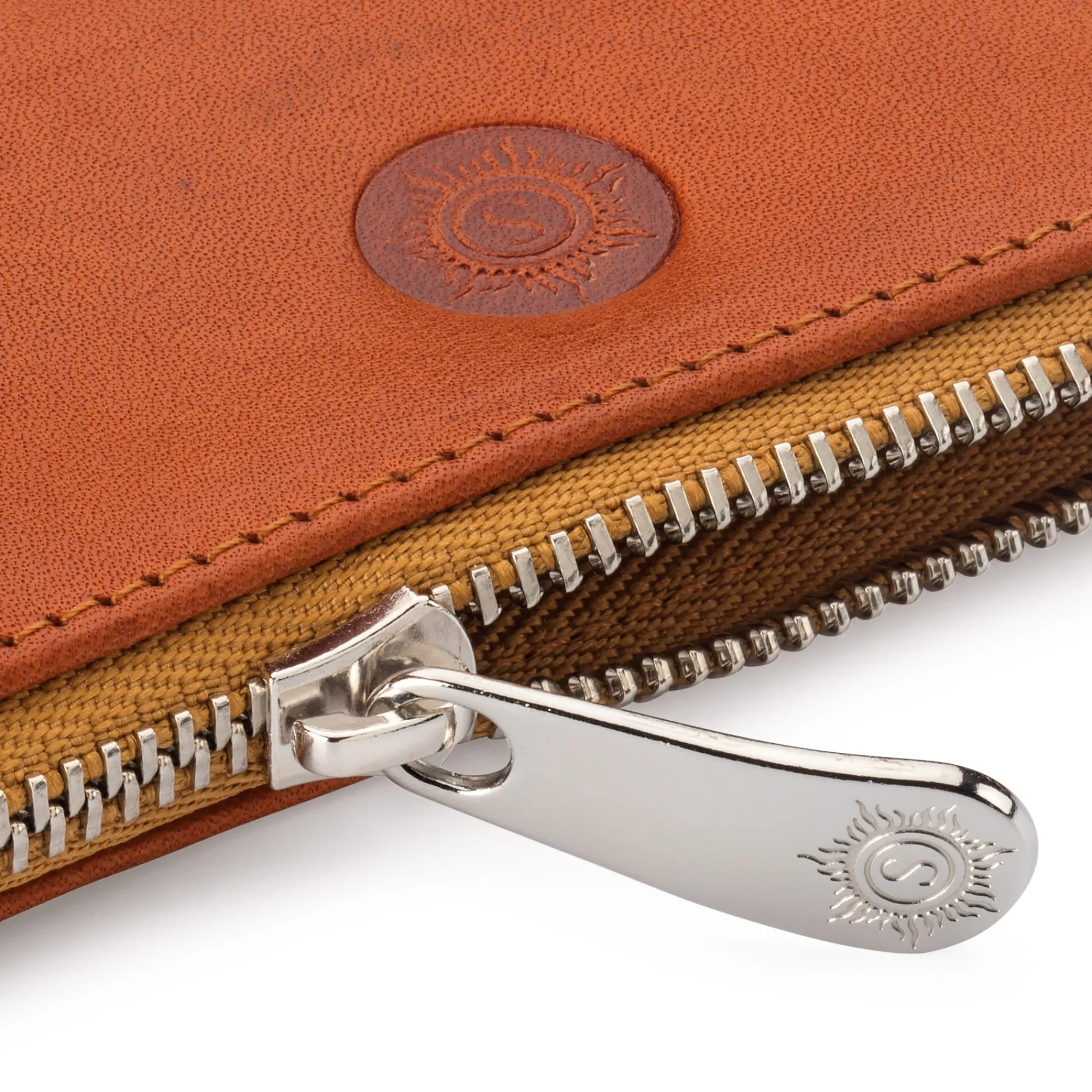 Notebook- & Aktentaschen * Sonnenleder Dokumententasche Natur