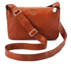 Umhänge- & Handtaschen|Handtaschen * Sonnenleder kleine Umhängetasche Natur