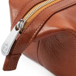 Kulturbeutel|Kulturtaschen * Sonnenleder Kulturtasche Natur
