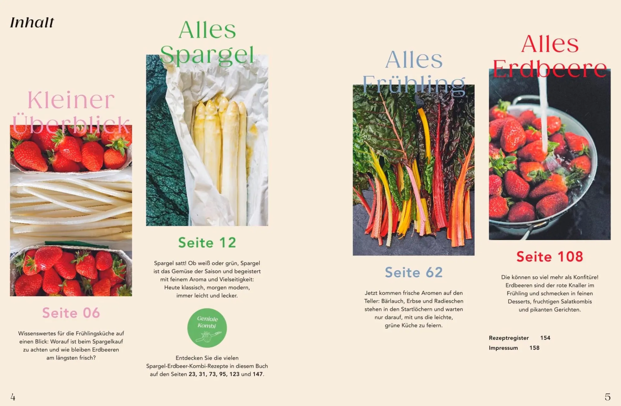 Kochen & Backen|Ratgeber * Gräfe und Unzer Verlag Spargel & Erdbeeren