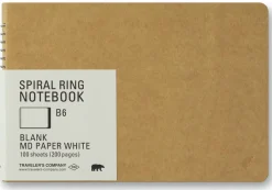 Bleistifte|Notizbücher * Traveler’s Company Spiralbuch B6 quer